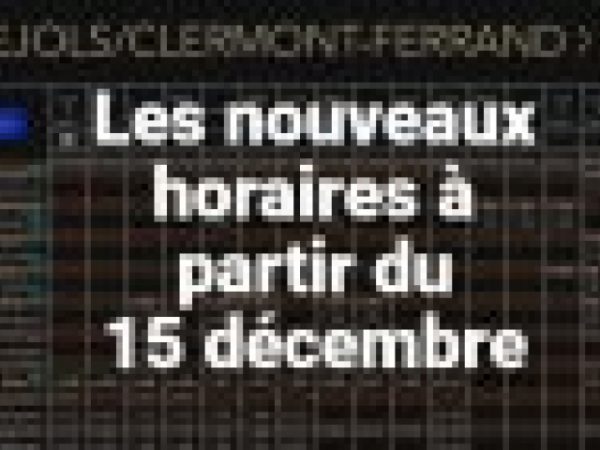 Ligne des Cévennes et Translozérienne : les nouveaux horaires après le 15/12 [MAJ]